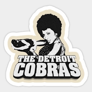 The Detroit Cobras Sticker